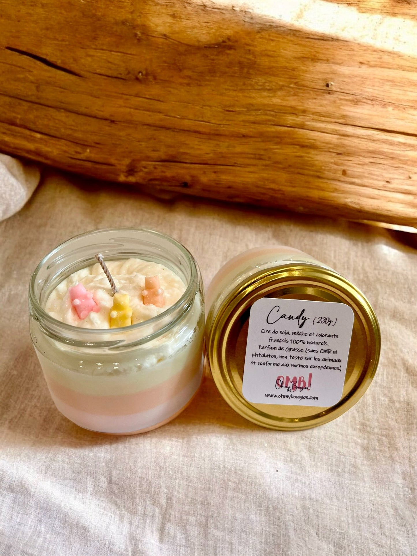 Bougie gourmande « Candy »