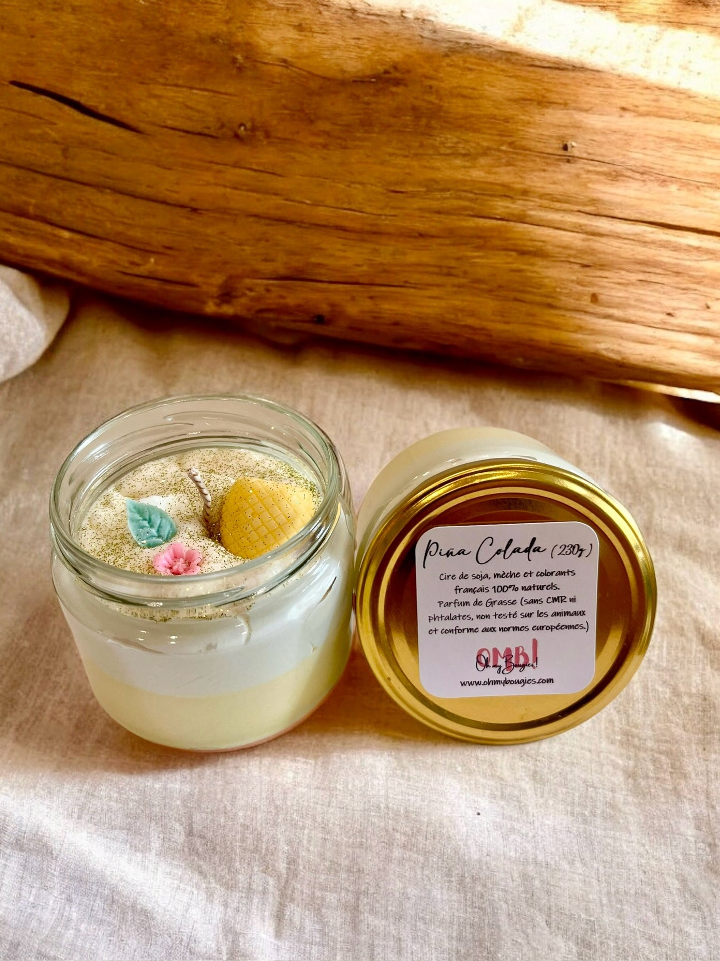 Bougie gourmande « Piña Colada »