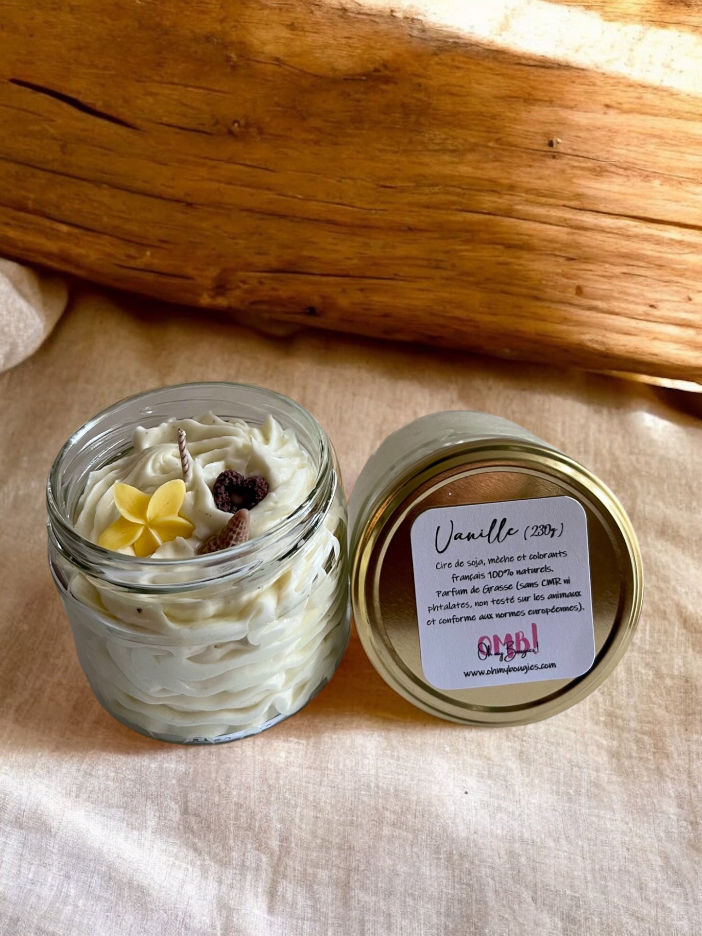 Bougie gourmande « Vanille »