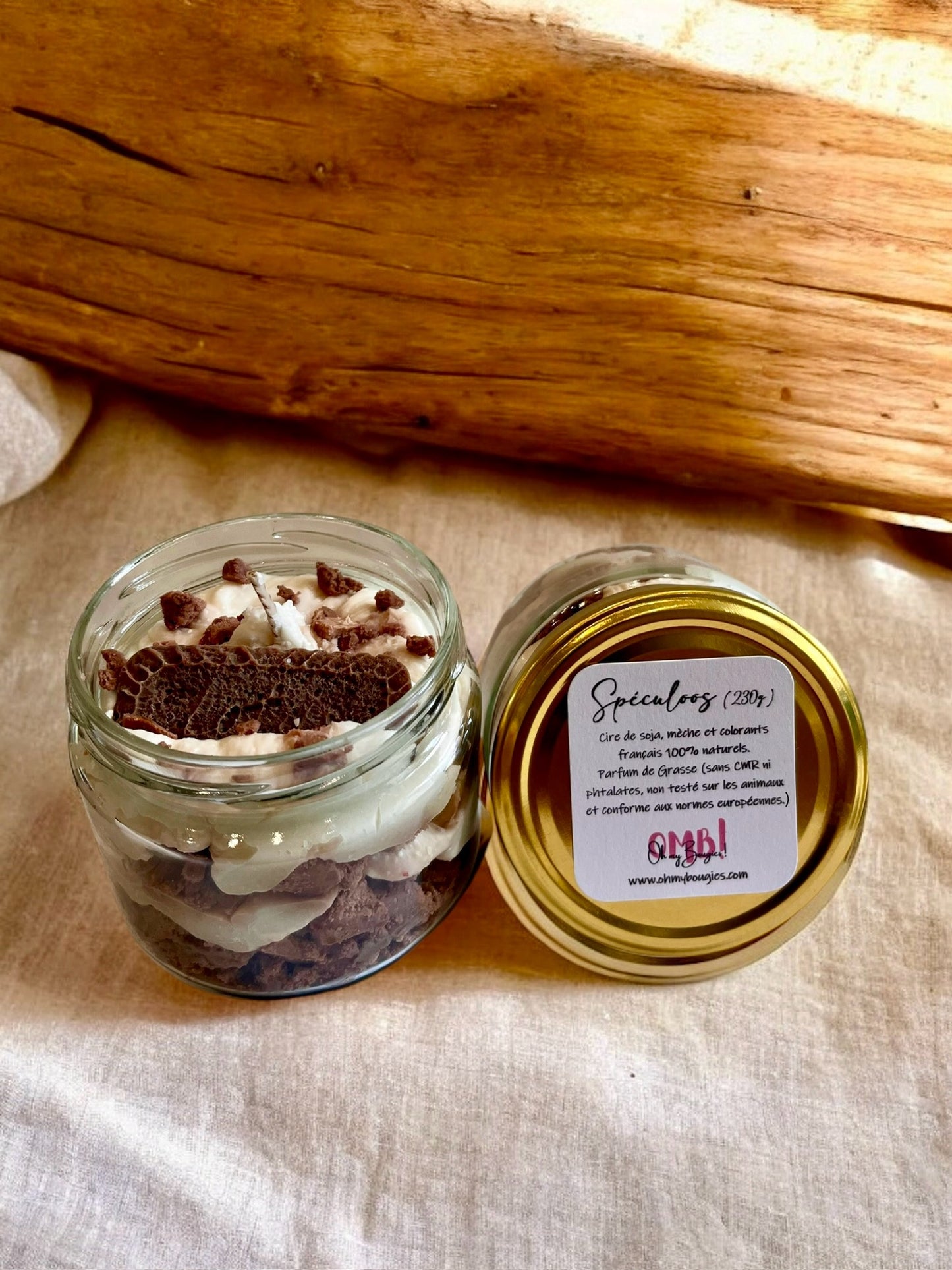 Bougie gourmande « Spéculoos »