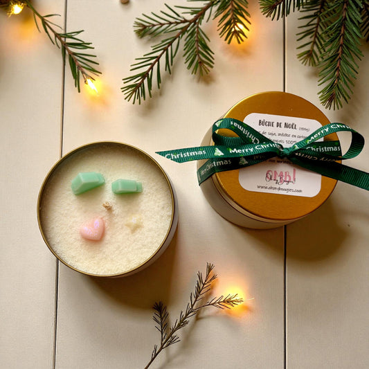 Bougies de Noël parfumées