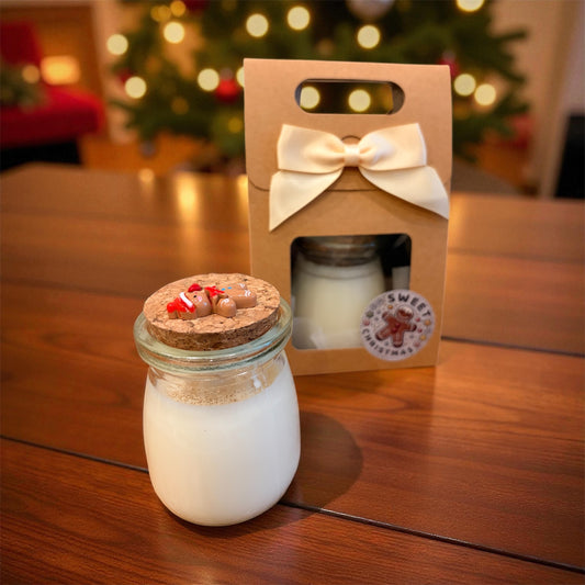 Bougies de Noël parfumées (petits pots en verre)